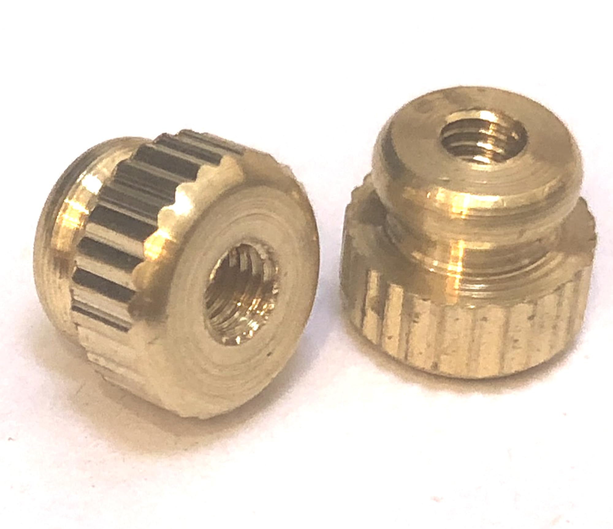 2 Pieces Horn Knurled Nut Triple Bond Tenor Four Key Baritone Keying Press Key Push-Button Fixing Connect Screws Adapter Musical Instruments Maintenance Repair Parts Accessories