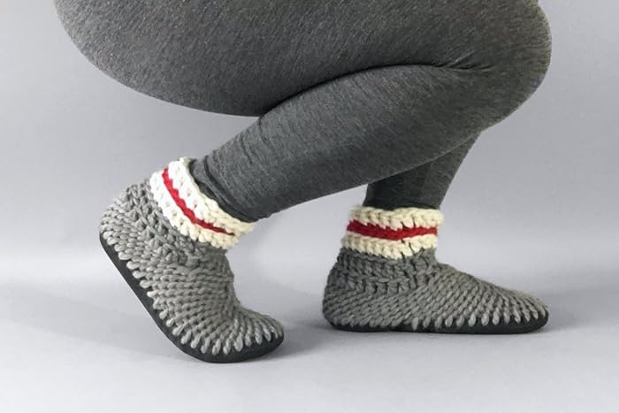 mens slippers with white soles