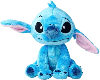 Simba Disney Official Stitch Plush 25cm Blue