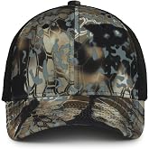 Kryptek Obskura Skyfall Camo Mid Profile Performance Hunting Hat | Adjustable Hook-and-Loop Closure, One Size