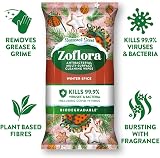 Zoflora Winter Spice Biodegradable Wipes 108 Sheets Antibacterial Multi-Surface view 2