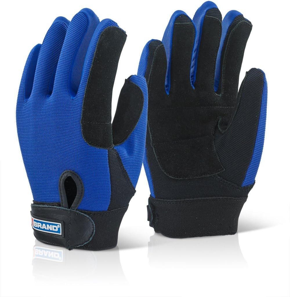 POWER TOOL GLOVE BLUE XXL