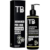 Tattoo Aftercare Lotion – Hydrating Tattoo Moisturizer with Jojoba Oil, Manuka Honey & Vitamins A, B, C & E – Soothes, Heals & Protects Ink – Fast-Absorbing, Non-Greasy – 6.8 fl oz