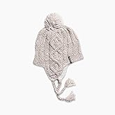 Turtle Fur Women's Gianna Merino Wool Fleece Lined Earflap Winter Hat