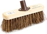Newman and Cole 10 in Broom Head with Stiff Natural Bristles Replacement