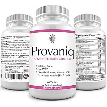  Hair Growth Vitamin Supplement Provaniq A