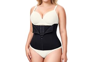 Ursexyly Women Waist Trainer Plus Size Corset - Tummy Control Cincher Trimmer Body Shaper Shapewear Slimming Girdle Tops
