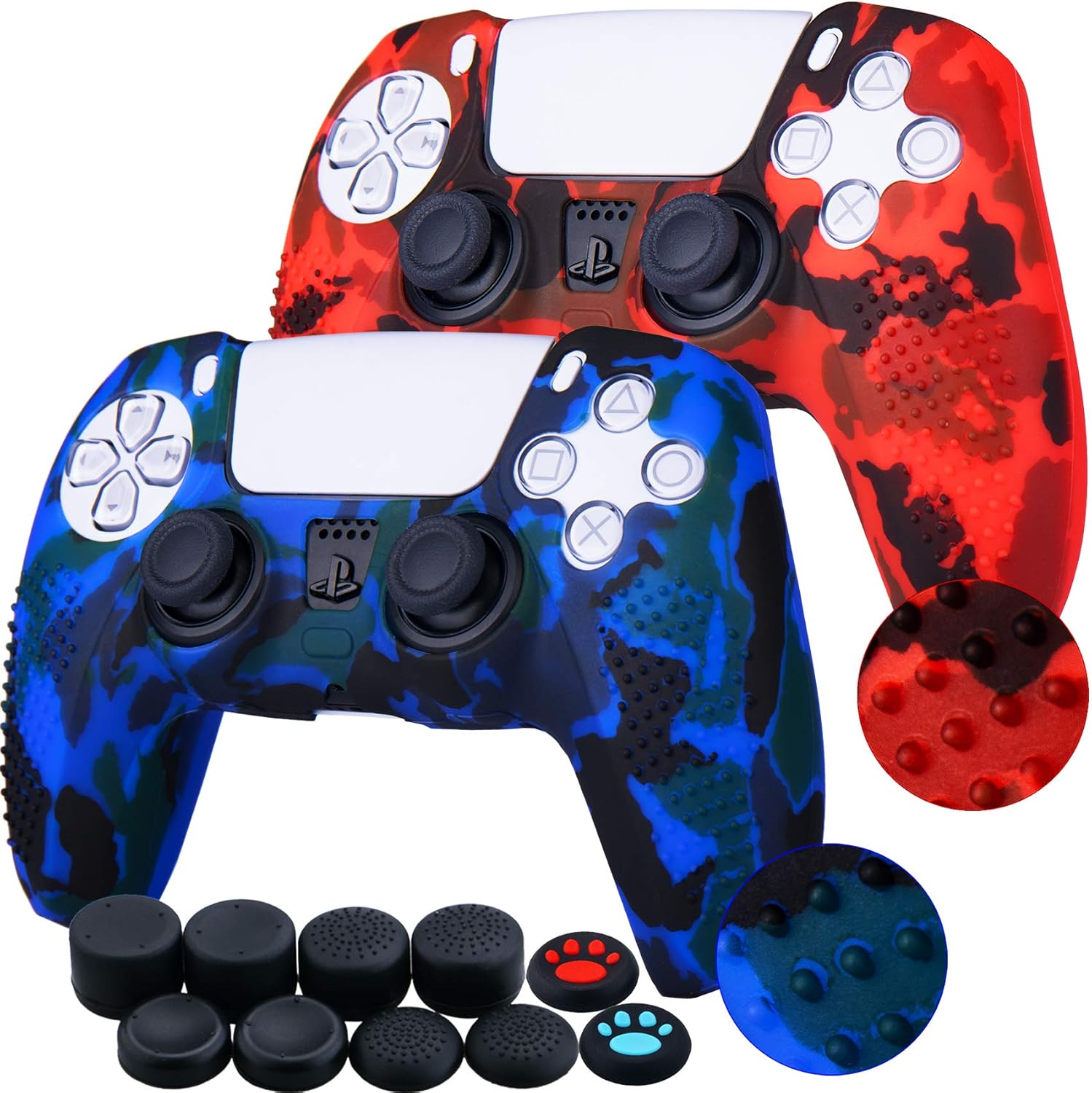 YoRHa Studded Printing Silicone Cover Skin Case for Sony