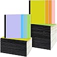 A5 Lined Kraft Composition Notebooks Bulk 40 Pcs(5.5x8.3") College Ruled With Rainbow Spine,Journal Notebook For Women Girls College Students Office School Supplies, 60 Pages/30 Sheets - View #9