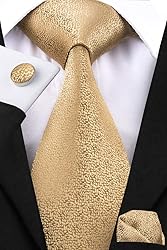 Hi-Tie Gold Tie and Pre-Tied Bowties for Men