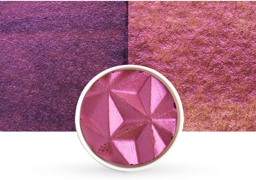 Finetec : Coliro : Pearlcolors : Mica Watercolour Paint : 30mm Refill : Supernova G051