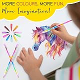 Pole Tip 24 Swop Point Crayons For Kids 10 in 1 Twistable Wax Pencils view 8