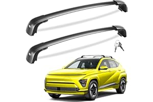 Tuyoung 300lbs Roof Rack Cross Bars Compatible with 2024 2025 2026 Hyundai Kona & Hyundai Kona Electric, Lockable Heavy Duty 