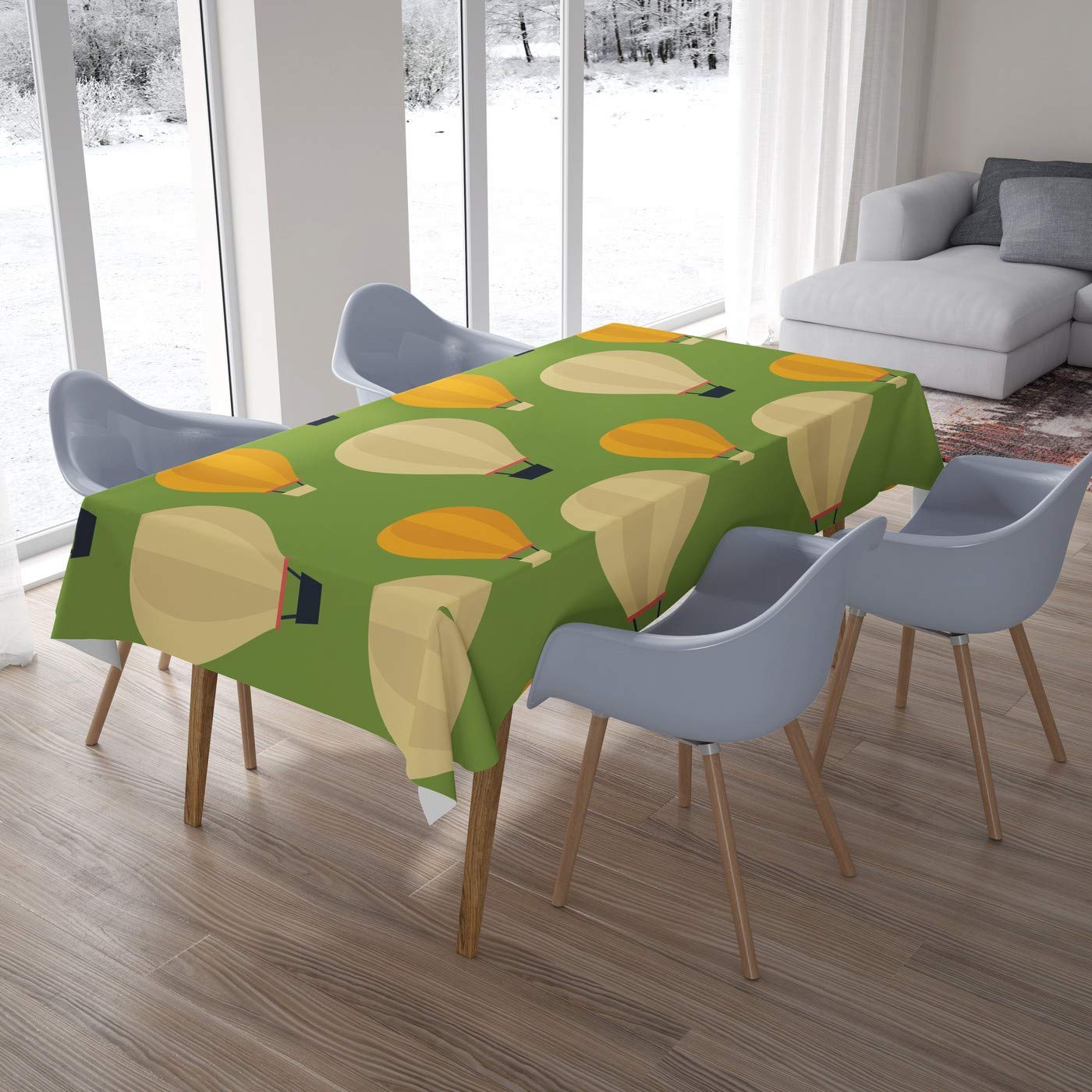 Bonamaison Kitchen Decoration, Tablecloth, 140cm x 200cm - Designed and Manufactured in Turkey