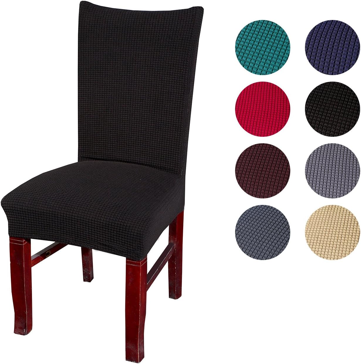 Best Armless Chair Covers For Dining Room Red And Black