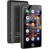 144GB MP3 Player with Bluetooth and WiFi, Android Spotify Music Player for Pandora, Amazon Music, Audible. 4.02" Touchscreen, Speaker, Supports Play Store,Up to 1TB