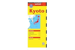 Kyoto Travel Map Fourth Edition (Periplus Travel Maps)