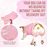SlowTon Dog Recovery Suit Anti-Licking Medical Onesie with Zipper view 6