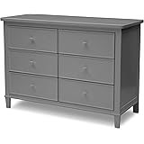 delta children farmhouse 3 drawer dresser with changing top