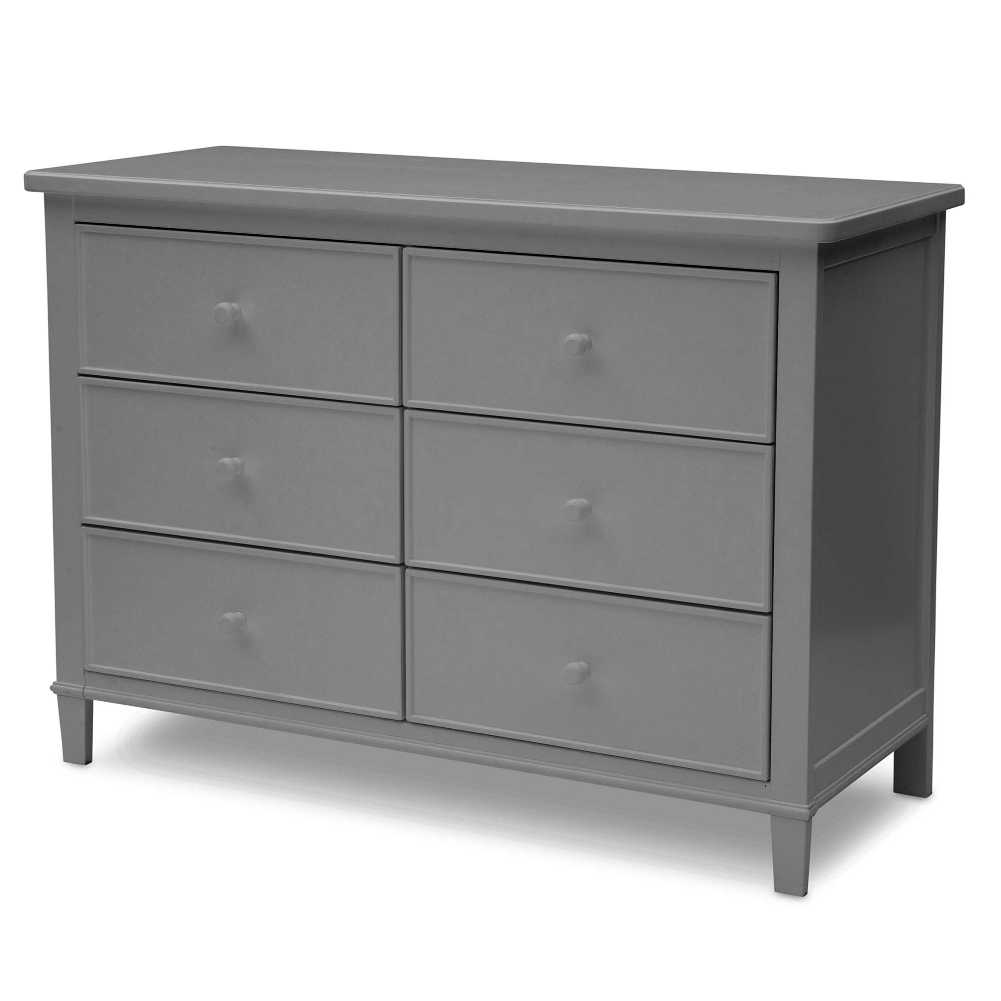 Grey six drawer dresser Clearance