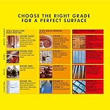 TROLLULL Steel Wool Pads 3pk Fine Medium Coarse Sanding Polishing DIY view 3