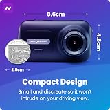 Nextbase 322GW Dash Cam Front 1080p 60fps WiFi GPS SOS Night Vision view 6