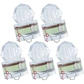 Dr.Fish 5 Pack LED Deep Drop Fishing Lights Diamond Lights Water Activate LED Lighted Lures Deep Drop Rig Fishing Flashers Hablibut Tuna Swordfish