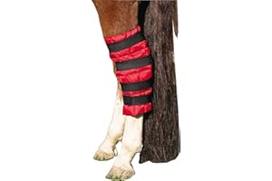 Dura-Tech Cooling Gel Wrap for Horses | Instant Cold Therapy | Fits Ponies, Horses, and Drafts | Durable 420-Denier Outer | Flexible and Comfortable Fit | Size 16" x20"