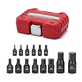 MIXPOWER 14-Piece Dr. Bit Socket Set, 2.5mm to