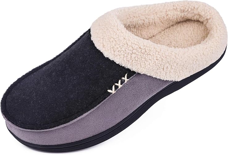 mens fleece lined clogs