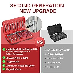 Bomivoi 42 in 1 Magnetic Screwdriver Set, DIY