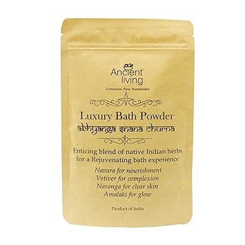 Ancient Living Luxury Bath Powder enriched with Organic ingredients - 200 grams