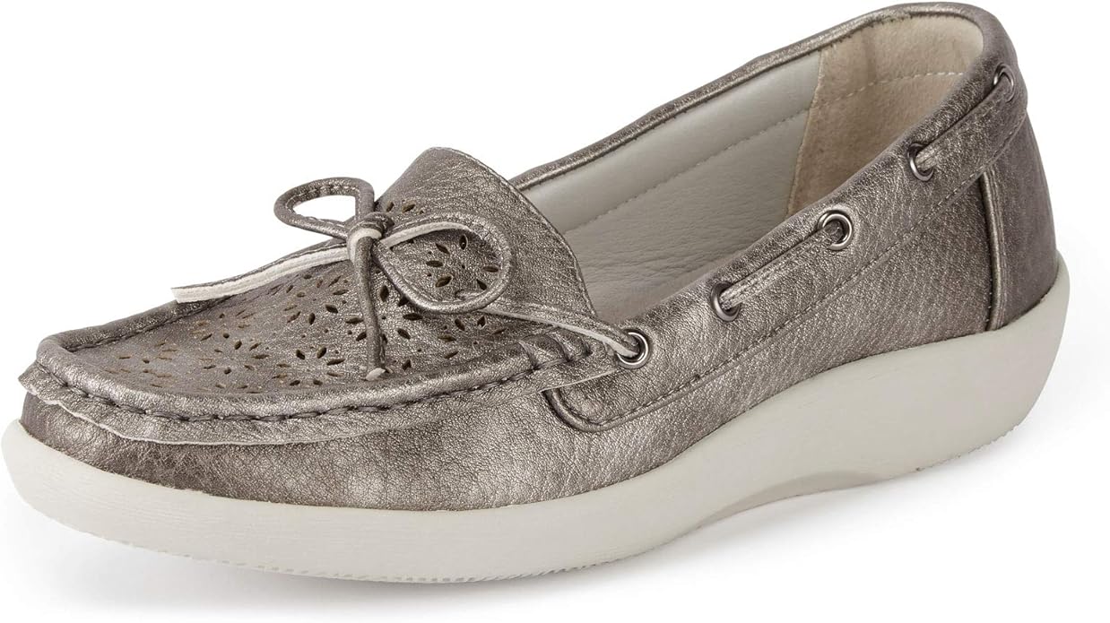 Cotton Traders Womens Ladies Ultra Lightweight Cushion Support Loafers