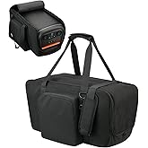 TXEsign Travel Case Storage Bag for JBL PartyBox Club 120 and PartyBox 110 Party Speaker, Portable Speaker Tote Bag Carry Case Protective Hand Bag with Shoulder Strap and Accessories Pocket