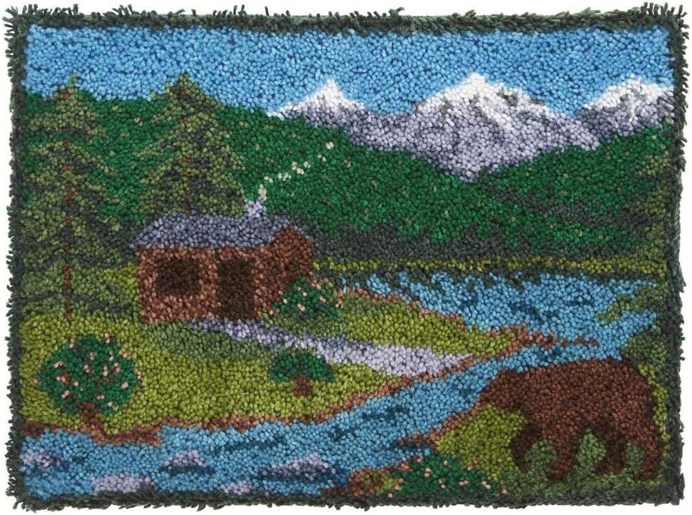 SUNDANCE Northwoods Stroll Latch Hook Kit