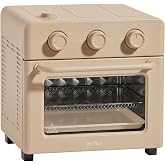Our Place Wonder Oven, 6-in-1 Air Fryer &amp; Toaster Oven, 2-Rack, 13 Qt | Non-toxic air fryer toaster oven combo; basket, wire rack, bake pan, crumb tray; toast, roast, bake, broil, reheat, steam