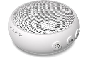 SoundMe Mini Sleep Sound Machine Travel White Noise Machine with 30 Soothing Natural Sounds 36 Volume Control Pink Brown Noise Machine for Baby Kid Adults Noise Maker Powered by AC or USB Sleep Timer