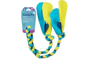 COMPANY OF ANIMALS Coachi Tuggi Tug - Interactive Dog Toy for Tug of War & Play. Strong & Comfortable, Fun Reward Training, Great for Recall, Interrupting Biting & Chewing. Ideal for Agility and Suitable for Puppies