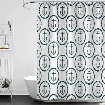 Amazon Com Shower Curtains African Print Anchor Decor Collection