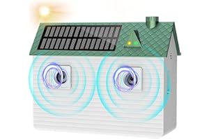 tuncate® New Anti Barking Device, Outdoor Solar Weatherproof Dog Bark Deterrent Devices - Effective, Safety, Humane Solution for All Dog Sizes(L)