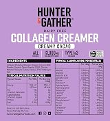 Hunter & Gather Collagen Cream Coffee Cocoa 300 g Grass-Fed Peptides view 5