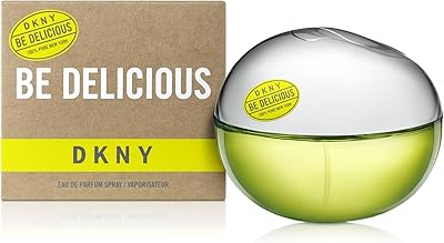 DKNY Be Delicious 100% Pure New York, Eau de Parfum für Damen, Grün-Fruchtiger Duft mit Apfel, Lang Anhaltend, Donna Karan New York, 30 ml