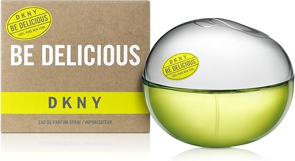 DKNY Be Delicious 100% Pure New York, Eau de Parfum für Damen, Grün-Fruchtiger Duft mit Apfel, Lang Anhaltend, Donna Karan New York, 30 ml