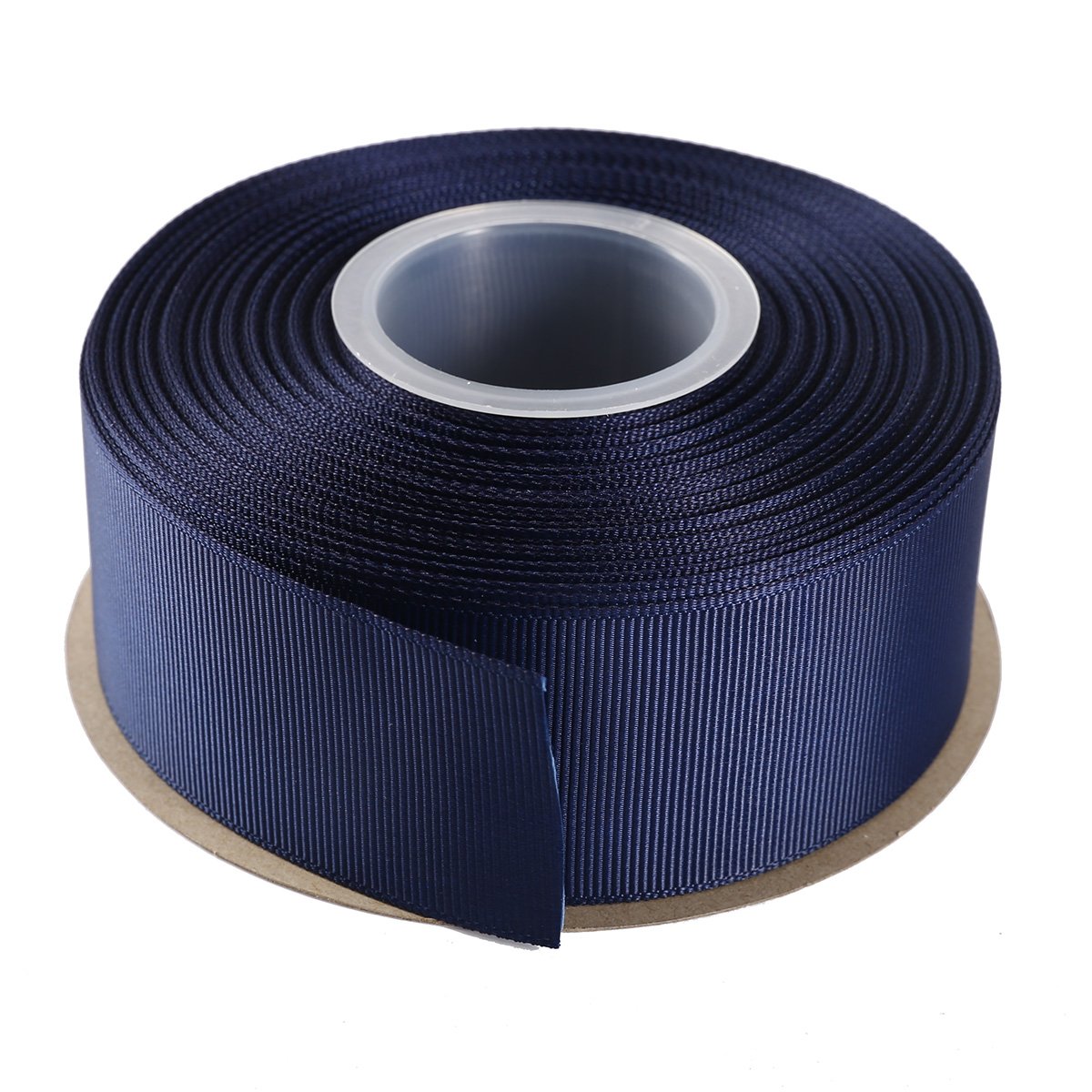 ITIsparkle 38mm Width (11/2") Grosgrain Ribbon 22 Meters (Full Reel) Crafts Gift Wrap Floristry - Navy Ribbon