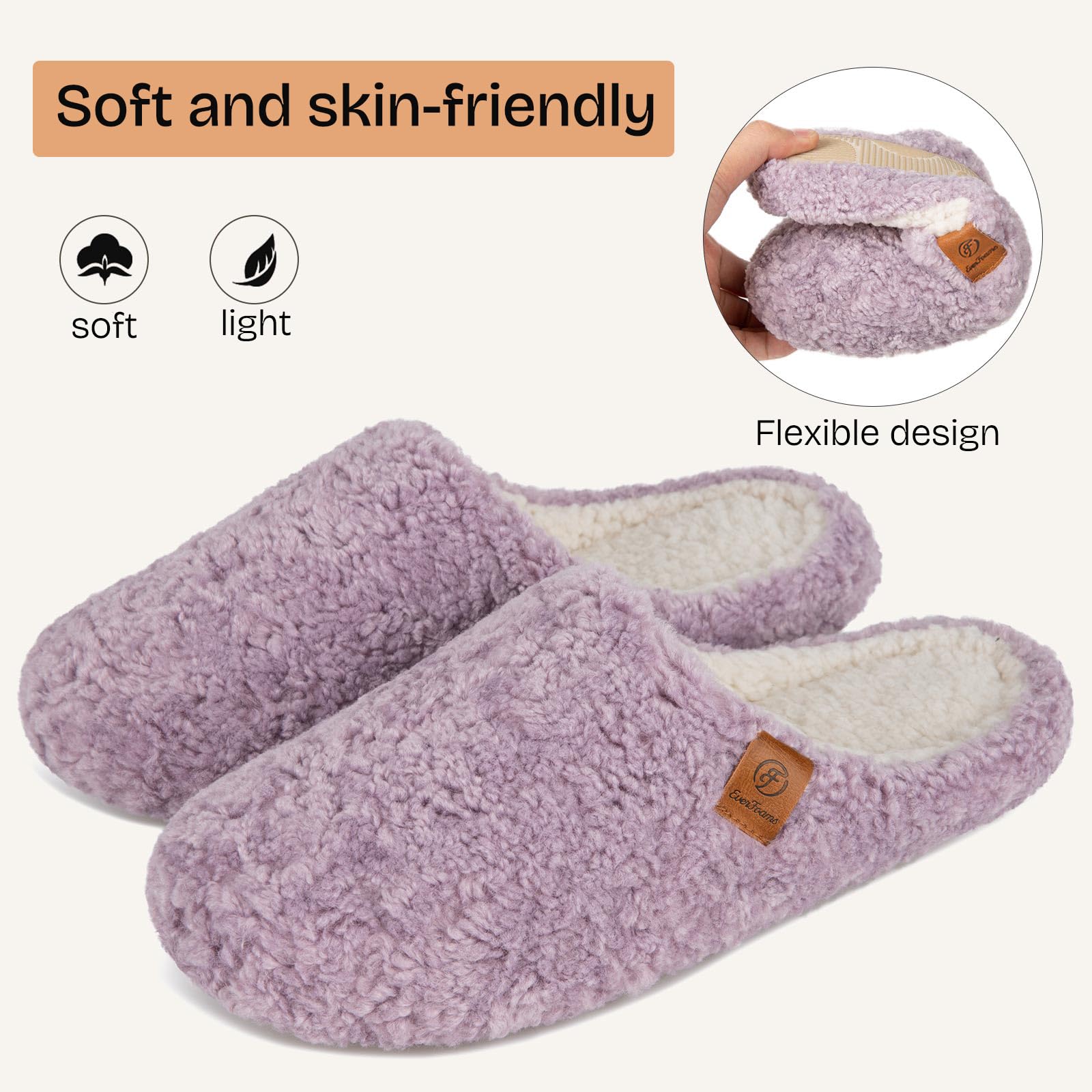 Lightweight Breathable Winter House Shoes