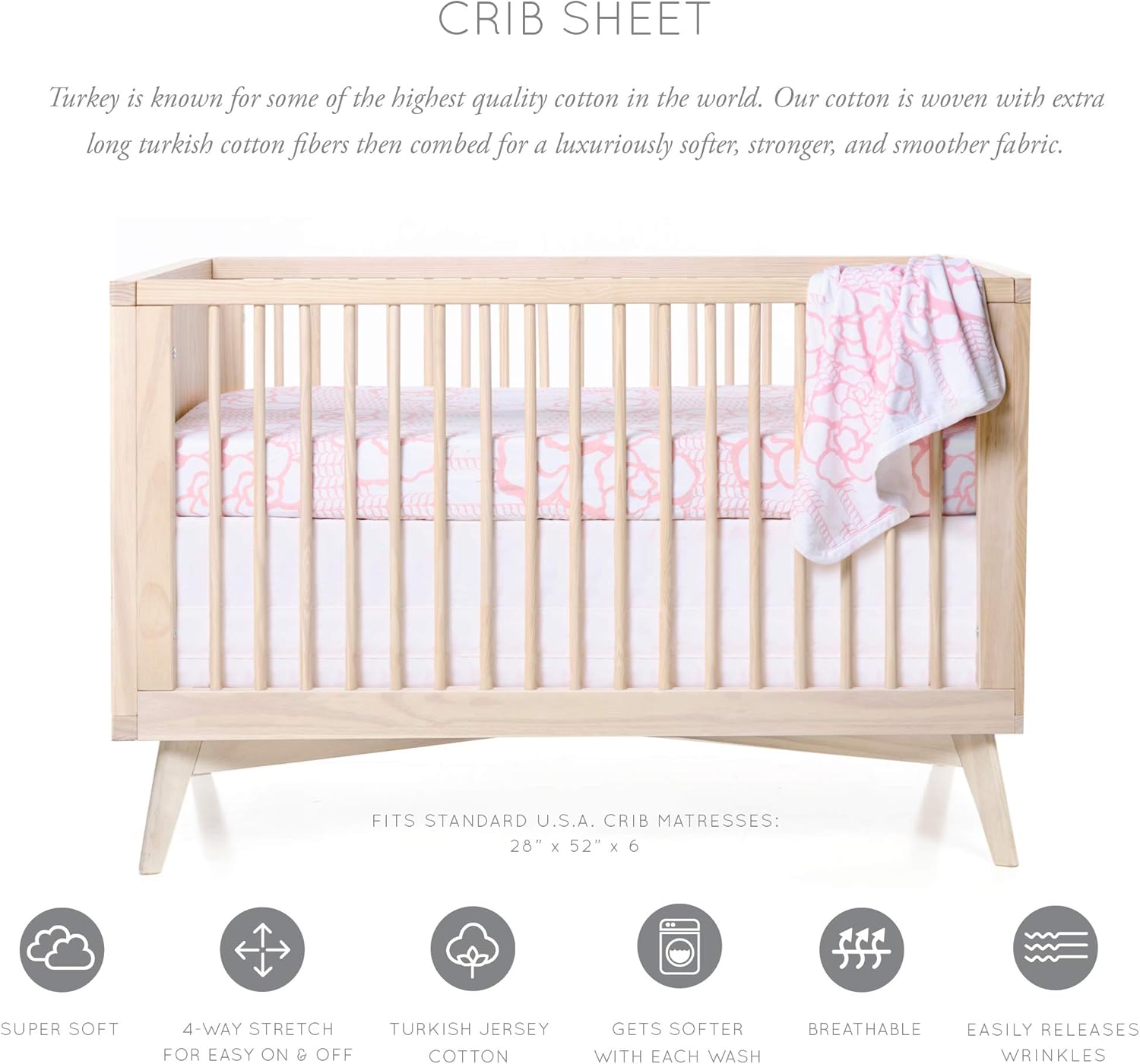 extra long crib sheets