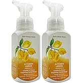 Bath and Body Works Gentle Foaming Hand Soap, Kitchen Lemon 8.75 Ounce (2-Pack)