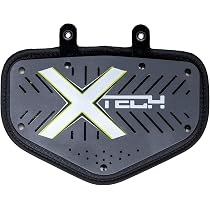XTECH Vented 5-Sided Football Backplate - Straps for Super Skill