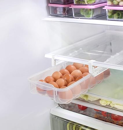 Buy Cpex Refrigerator Pull Out Adjustable Egg Drawer For Home