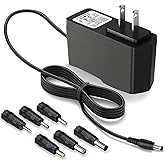 DC 15V 1A Car Jump Starter Power Cord Charger for Peak 450A 500A 600A 800A 1000A Auto Battery Booster AC Adapter, Compatible with Beatit, Schumacher, Tacklife, Gooloo, DBPower DJS50 Jump Starters